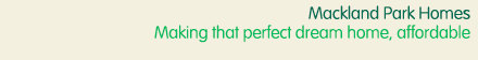 Making that perfect dream park home, affordable.